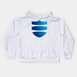 Shield Blue Kids Hoodie